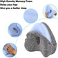 Memory Foam Knee Pillow with Elastic Strap and Hollow Center Design