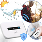 Portable Hotspot Device with 8-Hour Battery and Multi-Band Support for Travel