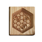 Wooden Cookie Cutter with Seven Seasonal Designs and Press-Lift Mold