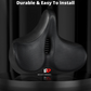 Oversized Bike Saddle with Dual Spring Suspension and Ventilated Foam Cushion