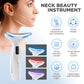 LED Neck and Face Tightening Device with 7-Color Light and Microcurrent Vibration