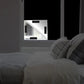 Blackout Window Film with Static Cling and Heat Reduction, Trim-to-Fit Matte Black