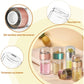 Glass Tea Infuser Bottle with Tilt Separation Filter and Double Wall Insulation