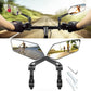 Sjbackyard Bike Mirrors, HD Wide-Angle 360° Adjustable Handlebar Mirrors