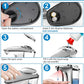 Touchless Soap Dispenser with Motion Sensor and Adjustable Soap Settings for Kitchen