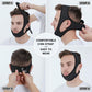 Anti Snoring Chin Strap for Sleep Apnea, Adjustable Elastic Sleep Support