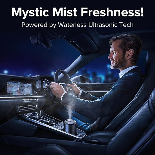 Smart Car Air Freshener Automatic Ultrasonic Scent Diffuser