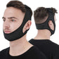 Anti Snoring Chin Strap for Sleep Apnea, Adjustable Elastic Sleep Support