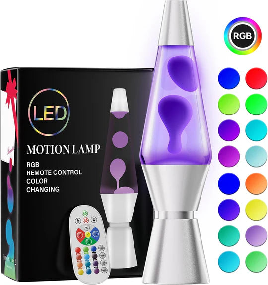 LED Lava Lamp for Relaxation and Stress Relief