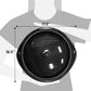 Indoor Electric Grill with 14-Inch Nonstick Plate and Glass Lid, Dishwasher Safe