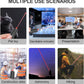 Green Laser Pointer with Rechargeable Battery and Starry Pattern, 2000ft Range