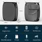 Wearable Voice Amplifier with Gooseneck Microphone and Noise Reduction, 10W Speaker