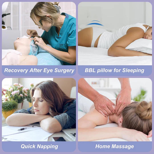Sjbackyard Face Down Pillow for BBL or Eye Surgery Recovery