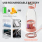 Cordless Blender Bottle with Stainless Steel Blades and Magnetic Charging, 350ml
