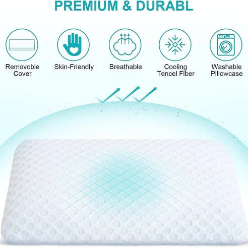 Advanced Cooling Gel Memory Foam Pillow