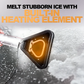 Windshield Ice Scraper with Heating Element and LED Light, 14ft Cord