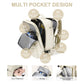 Travel Backpack 35L with USB Charging Port and Laptop Sleeves, Wet Storage, Shoe Compartment
