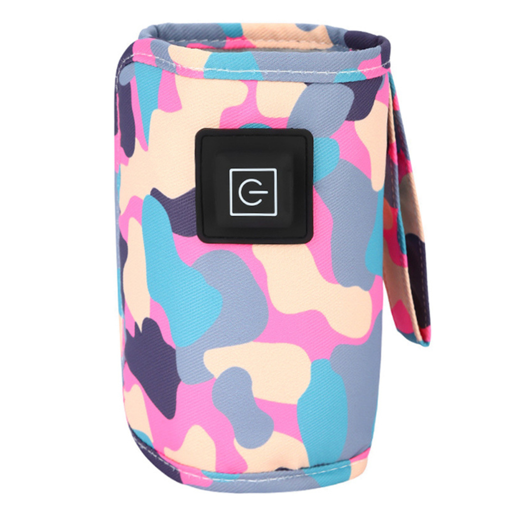 Travel Bottle Warmer with Adjustable Temperature and Universal Bottle Fit
