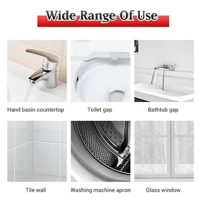 Mold and Mildew Stain Remover Gel for Bathroom Surfaces