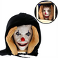 Scary Window Peeper Figure with Suction Cup Mounting and Realistic Latex Face
