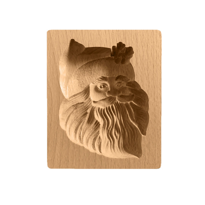 Wooden Cookie Cutter with Seven Seasonal Designs and Press-Lift Mold