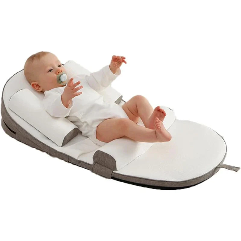 Infant Wedge Pillow with Memory Foam and Removable Waterproof Cover, Breathable  Fabric