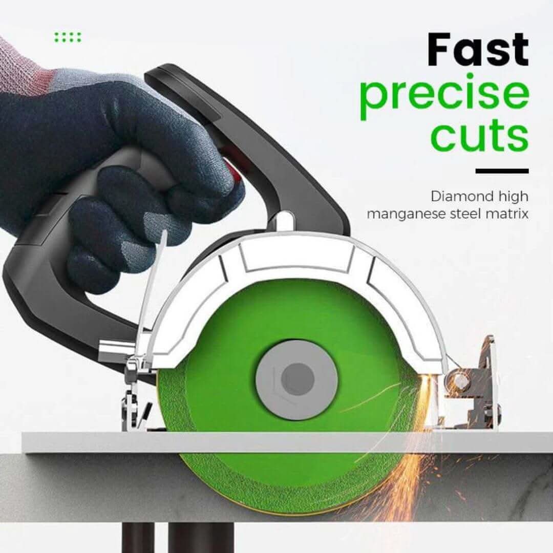 Diamond Cutting Disc for Glass and Tile, 3.94 Inch Angle Grinder Blade