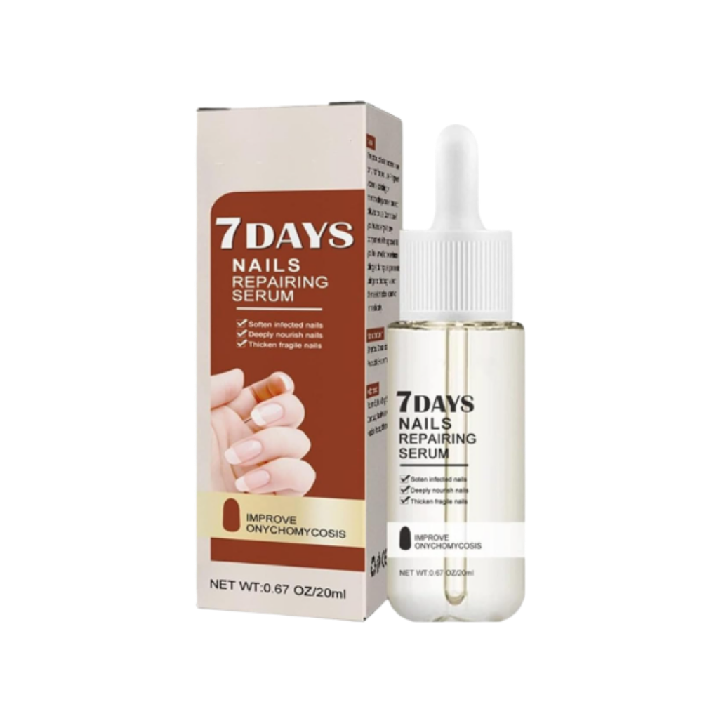 Nail Repair Serum with Brush Applicator and Glycerin, 20ml Bottle