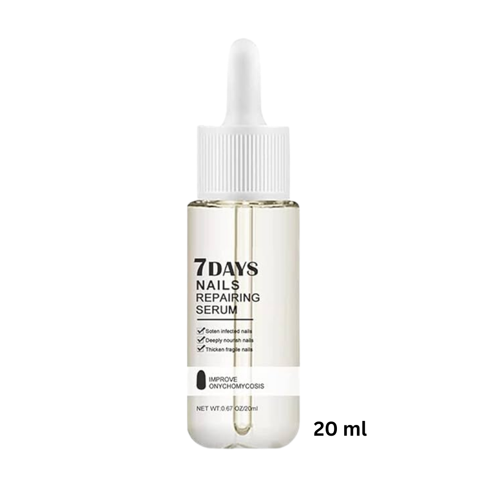 Nail Repair Serum with Brush Applicator and Glycerin, 20ml Bottle
