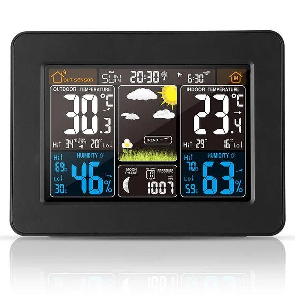 Wireless Indoor Outdoor Digital Home Weather Station