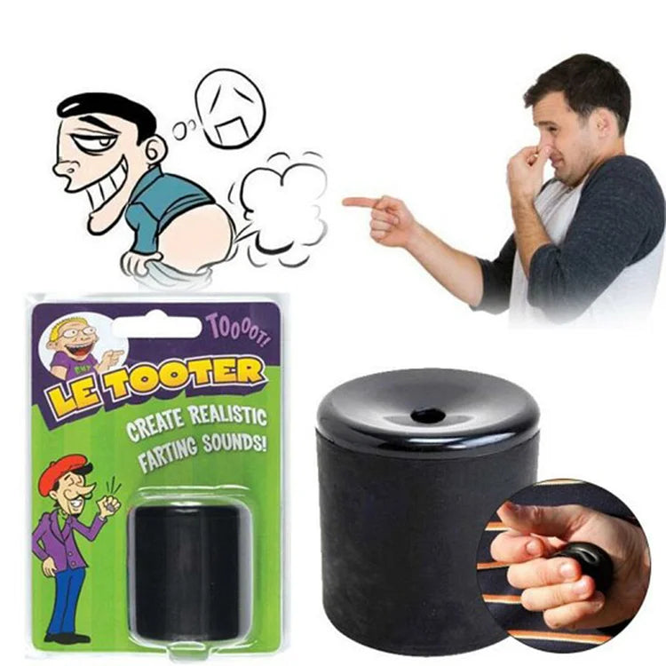 Handheld Prank Toy with Realistic Sound Effects and Manual Squeeze Activation