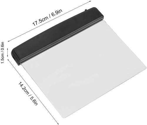 Foldable Reading Light with USB-C Rechargeable Battery and Adjustable Color Temperature, Bookmark Style