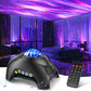 Night Sky Projector with Wireless Speaker and Remote Control, Dimmable Aurora Star Effects