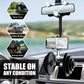 Phone Holder with 360 Degree Rotation and Four Jaw Grip for Rearview Mirror