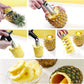 Spiral Pineapple Corer with Serrated Blade and Detachable Handle