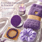 Lavender Spa Advent Calendar with 24 Daily Gifts and Skincare Items
