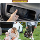 Overhead Vehicle Storage Net with Zipper Access and Buckle Mounting