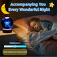 Axolotl Crystal Night Light with 3D Engraved Sphere and Wooden LED Base, Remote