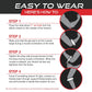 Adjustable Elbow Compression Brace with Three Hook and Loop Straps