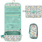 Cosmetics Organizer with Transparent Panel and Metal Hook, Water Resistant