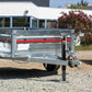 A Frame Trailer Jack with Drop Leg Extension and 5000 lb Capacity