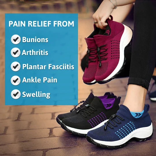 Pain‑Relief Orthopaedic Support Sneakers