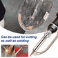 Laser Welding Tool with Ceramic Core and Dual-Mode Operation, Lightweight Ergonomic Body