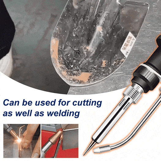 Laser Welding Tool with Ceramic Core and Dual-Mode Operation, Lightweight Ergonomic Body