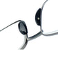 Folding Reading Glasses with 90° Spring Hinge and Stainless Steel Frame, Ultra Compact