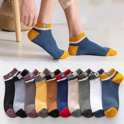Men's 20 Pairs Cotton Low Cut Sweat Wicking Casual Ankle Socks