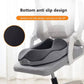 Memory Foam Seat Cushion with Coccyx Cutout and Anti-Slip Base, 5-Zone Support