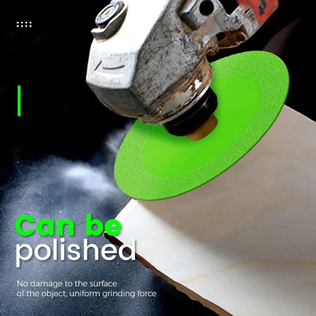 Diamond Cutting Disc for Glass and Tile, 3.94 Inch Angle Grinder Blade