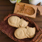 Wooden Cookie Cutter with Seven Seasonal Designs and Press-Lift Mold