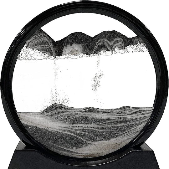 Sjbackyard Moving Sandscape Relaxing Desktop Sand Art